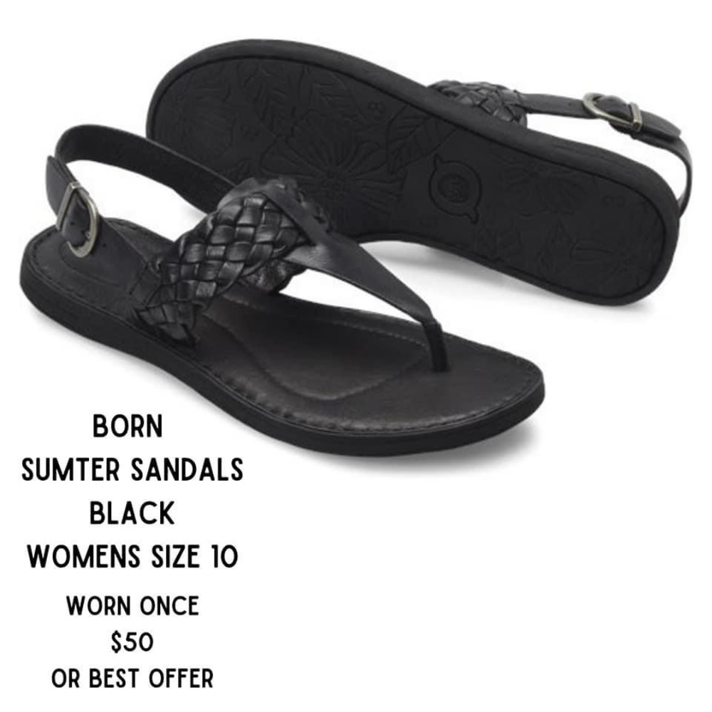 WOMENS BORN SANDAL SIZE 10